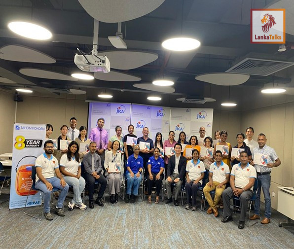 Nihon Kohden empowers JICA Sri Lanka with lifesaving skills training