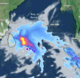 Low-pressure area over Bay of Bengal intensified into deep depression