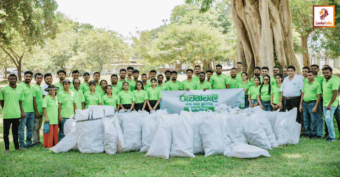 Preserving Heritage through Sustainability: Eco Spindles and Gunadamin Elephant House Lead Ruwanwelisaya Cleanup