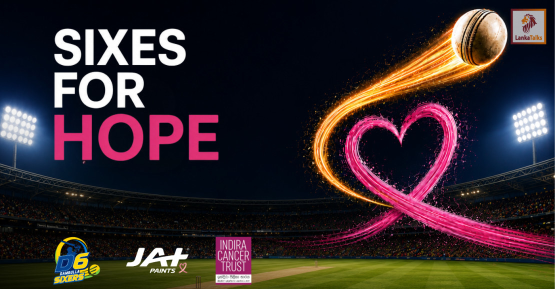 JAT Holdings Launches ‘Sixes for Hope’ with Dambulla Sixers to Support the Indira Cancer Trust