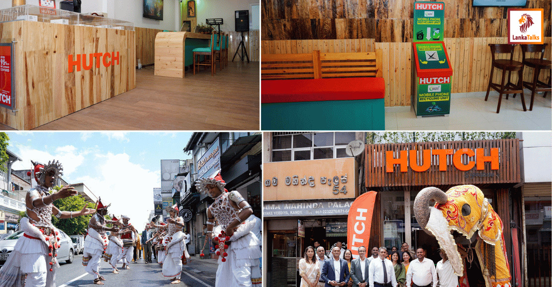 HUTCH Expands its Sustainability Footprint in Retail with Kandy Signature+ Outlet