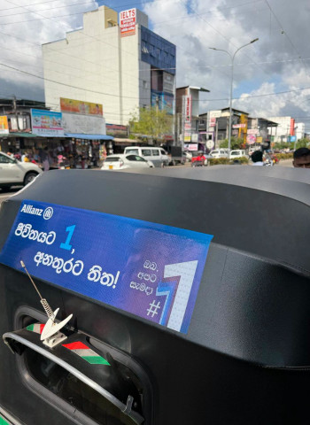Allianz Lanka Expands Road Safety Campaign to Kurunegala and Kuliyapitiya, Reaching Communities Through 6,000 Three-Wheelers