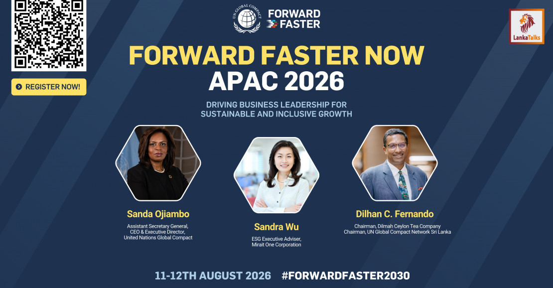 Asia-Pacific Business Leaders to Convene in Sri Lanka for UN Global Compact's Flagship Regional Event