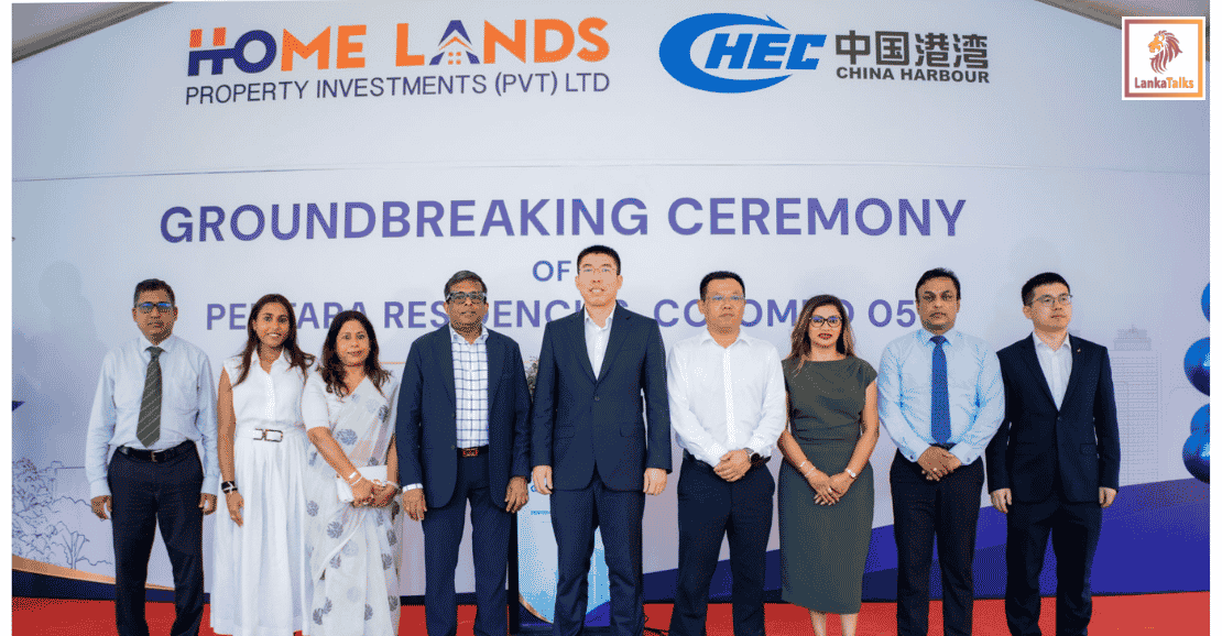 CHEC Commences Construction of Home Lands Skyline’s Pentara Residencies in Colombo 05