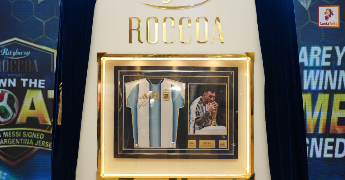 Ritzbury Roccoa brings two of the world’s greatest football icons to Sri Lanka