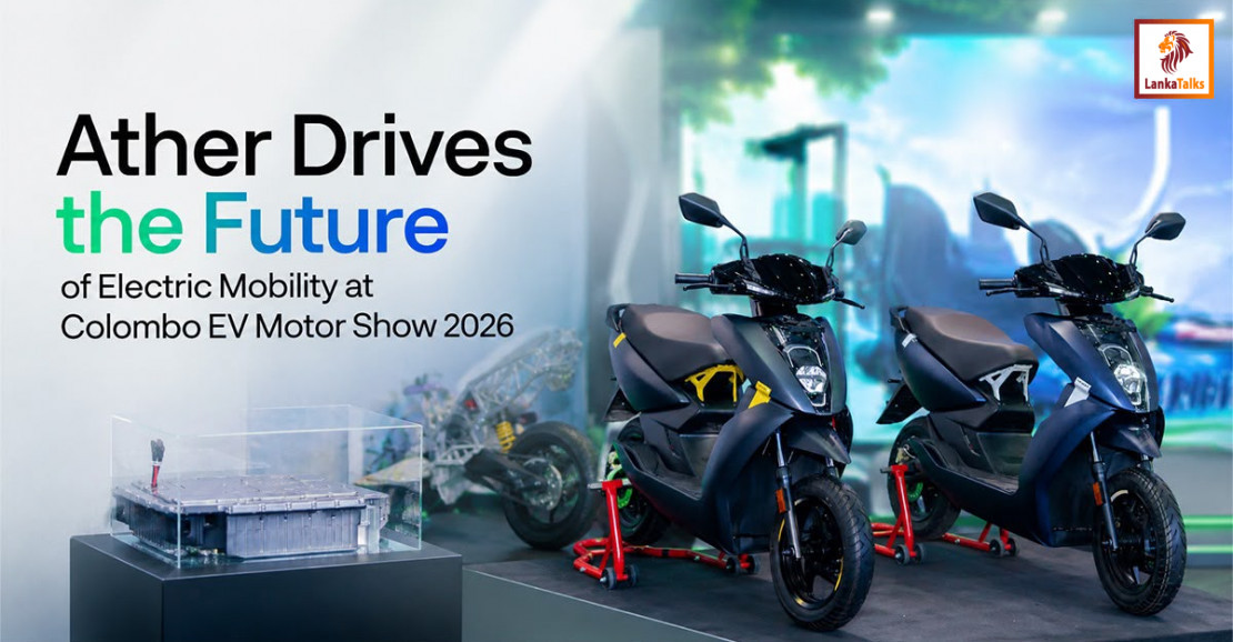 Ather Showcases Innovation at Colombo EV Motor Show 2026 with Strong Customer Engagement and New Feature Launches