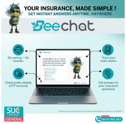 Sri Lanka Insurance Corporation General Limited launches ‘Beechat’ -  Sri Lanka’s first generative AI‑powered, trilingual insurance assistant