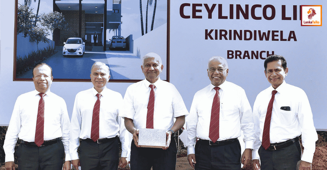 Going Green in Kirindiwela: Ceylinco Life begins work on 36th company-owned building