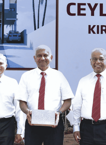 Going Green in Kirindiwela: Ceylinco Life begins work on 36th company-owned building