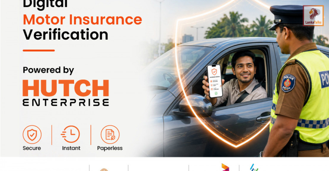 Digital Shift in Vehicle Insurance Verification in Sri Lanka Powered by HUTCH Enterprise