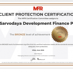 Sarvodaya Development Finance Becomes First Sri Lankan Company to Receive Client Protection Certification
