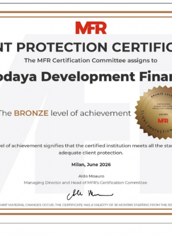 Sarvodaya Development Finance Becomes First Sri Lankan Company to Receive Client Protection Certification