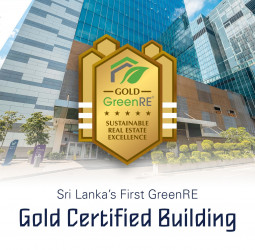 Sri Lanka’s First GreenRE Gold Certification Awarded to The Offices at Cinnamon Life by John Keells Properties