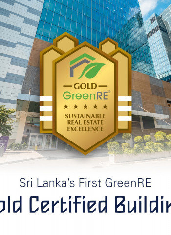 Sri Lanka’s First GreenRE Gold Certification Awarded to The Offices at Cinnamon Life by John Keells Properties
