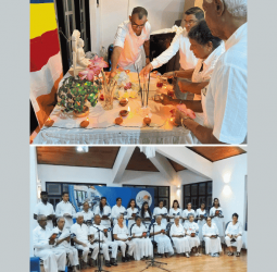 La Serena marks Vesak with evening of Bhakthi Gee and reflection