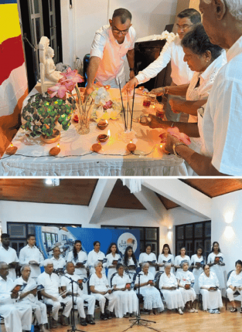 La Serena marks Vesak with evening of Bhakthi Gee and reflection