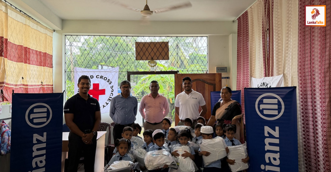 Allianz Lanka Distributes 4,315 Educational Packs to Children Affected by Ditwah Cyclone.