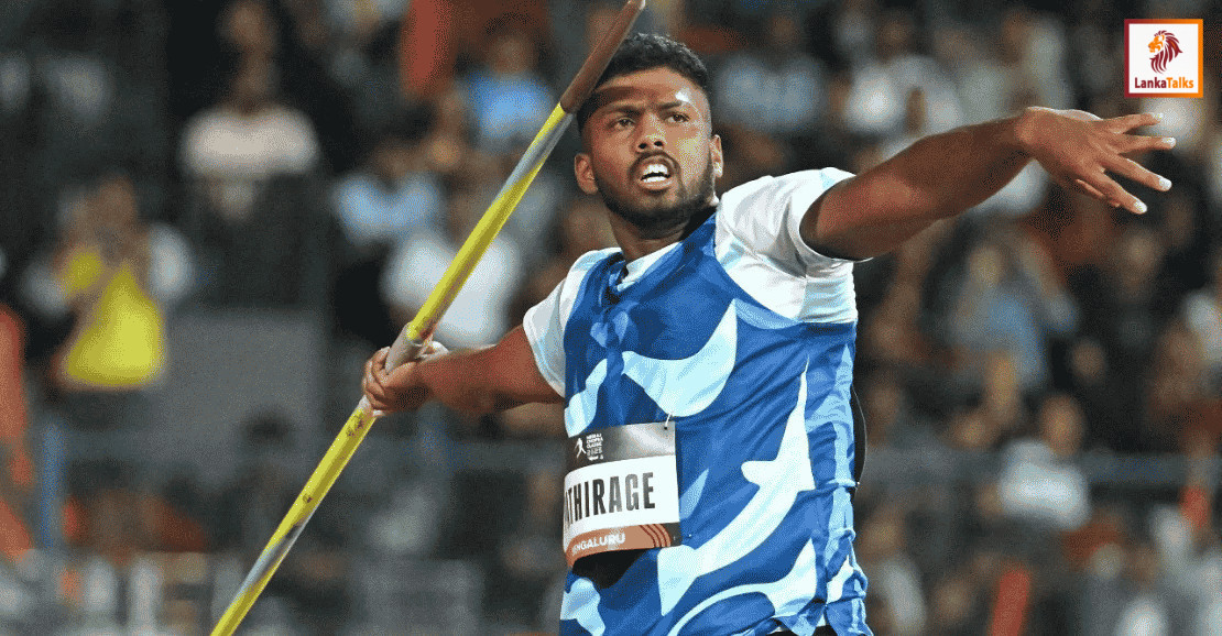 Rumesh Tharanga rises to fifth in world javelin rankings