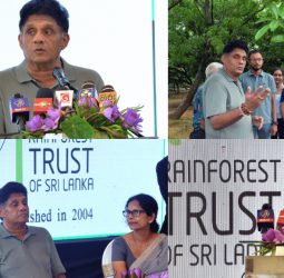 Rainforest Trust of Sri Lanka hosts ‘Ceremonial Dedication to the Public of Name Boards of Trees’
