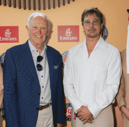 Emirates hosts Brad Pitt at Roland-Garros 2026
