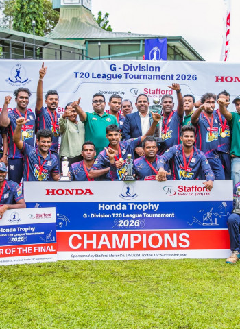 Maliban Biscuits Crowned Champions of Stafford Motors MCA G Division T20 Tournament
