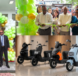 SAIGE LANKA launches Sri Lanka’s first SAIGE electric motorcycle showroom in Kadawatha