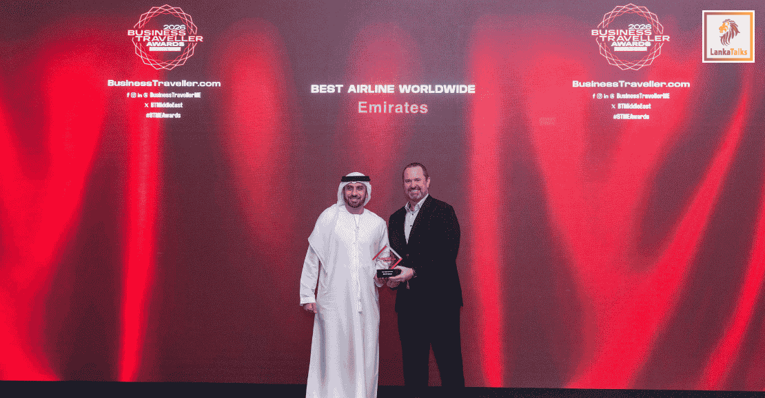 Emirates clinches Best Airline Worldwide at the 2026 Business Traveller Middle East Awards