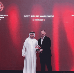 Emirates clinches Best Airline Worldwide at the 2026 Business Traveller Middle East Awards