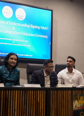 Olympic committee of Sri Lanka, Carnage partner to boost athletes