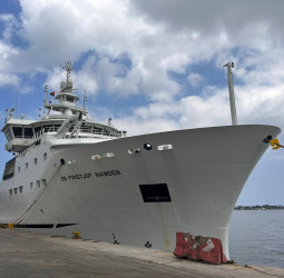 UN-flagged Nanson arrives in Sri Lanka for research after approval delayed 8 months ago