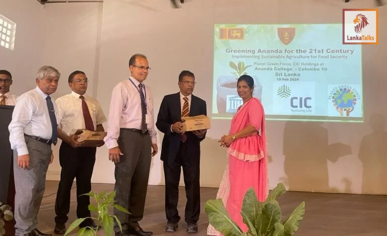 CIC partners with Planet Green Force and UNESCO to nurture lives of Sri Lanka’s future green leaders