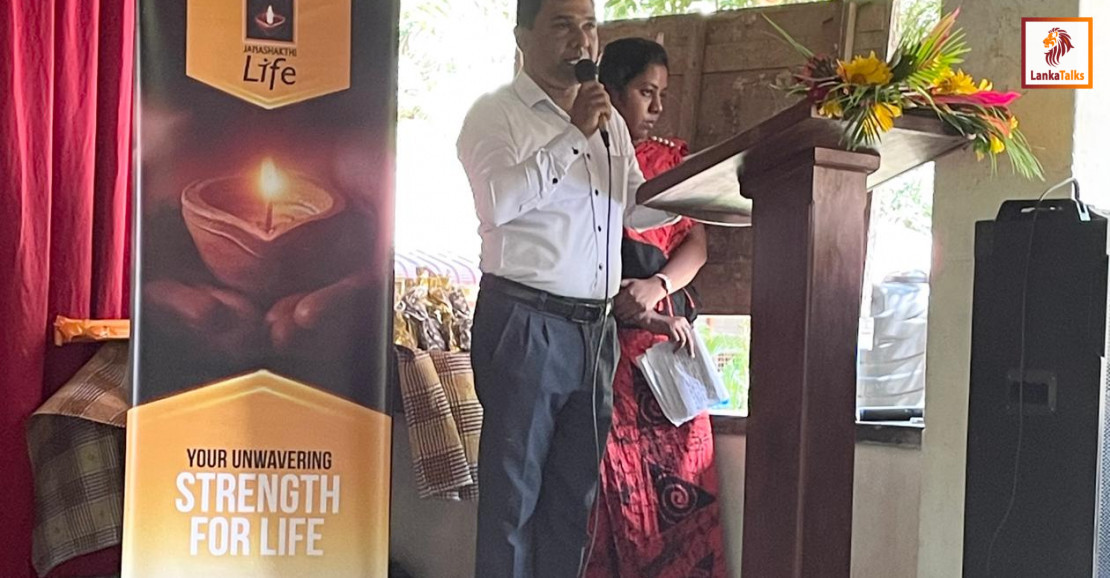 Janashakthi Life extends a helping hand to students of a rural school affected by Cyclone ‘Ditwa’