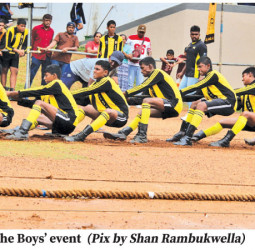 Schools Tug-of-War Meet concludes successfully