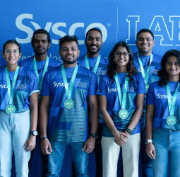 Sysco LABS Colleagues Take on IRONMAN 70.3 Colombo Endurance Challenge