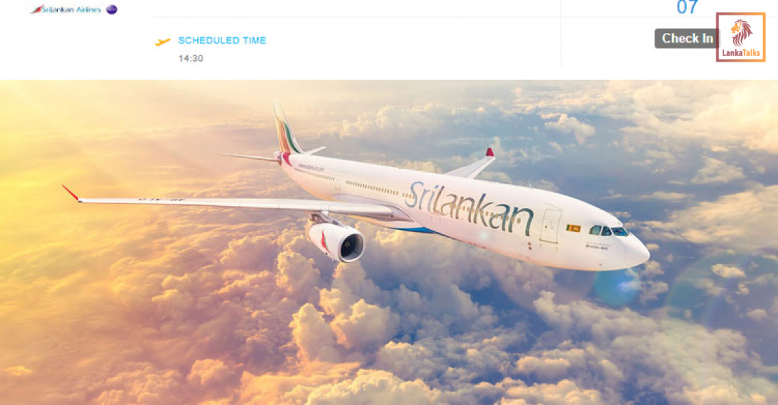 SriLankan’s UL 231 set to depart for Dubai today