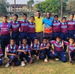 Dharmaraja Clinch Third Consecutive Under-14 Hockey Title