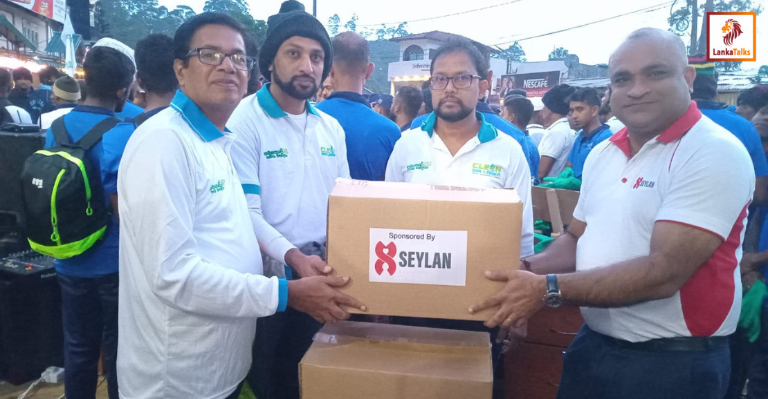 Seylan Bank joins hands with the ‘Samanolasiri Haritha Wandana’ project at Sri Pada