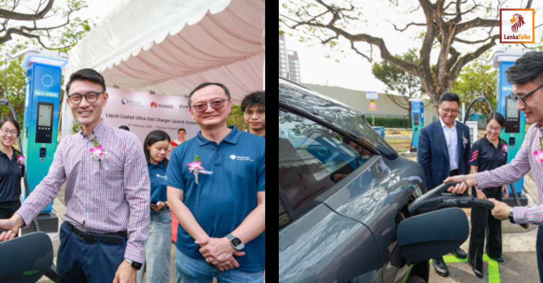 Huawei and SP Mobility unveil ultra-fast EV charging, integrating battery energy storage for high-power charging at locations with power limitations