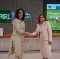 PM Visits the International Rice Research Institute (IRRI)