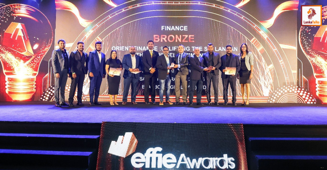 Janashakthi Finance Wins Bronze Effie Award for ‘Uplifting the Sri Lankan Three-Wheel Community’ Campaign