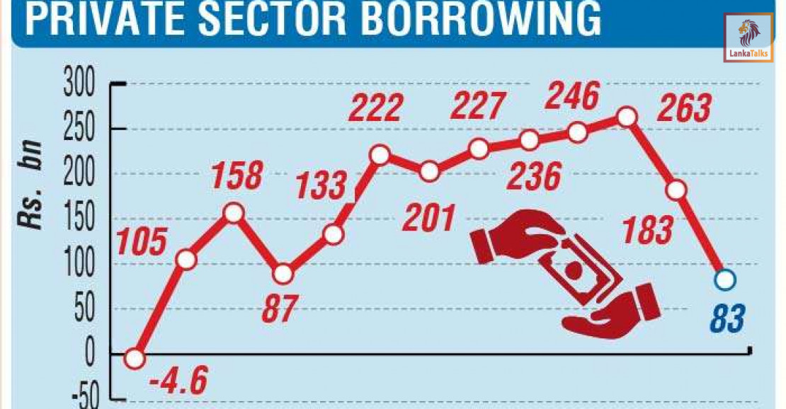 Private sector borrowing falls to 11-month low in January