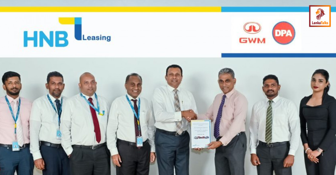 HNB partners with David Pieris Automobiles to expand GWM vehicle access in Sri Lanka with exclusive leasing solutions