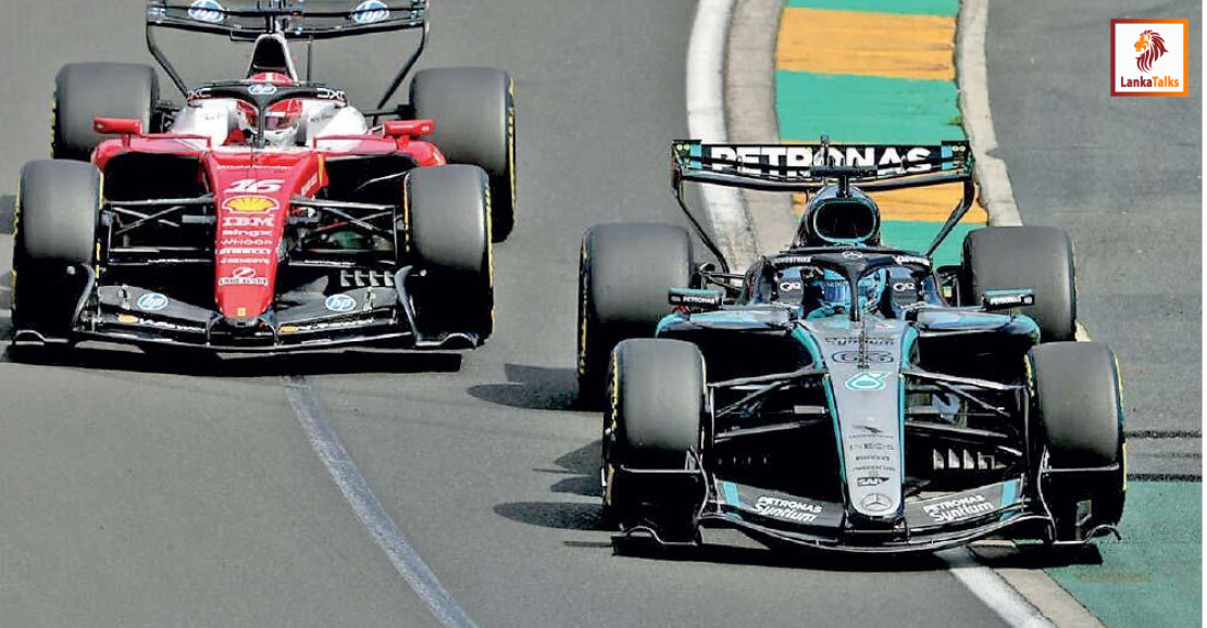 Dominant Russell wins Australian Grand Prix in Mercedes 1-2