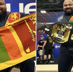 Ransilu Jayathilake wins Gold at Arnold Sports festival