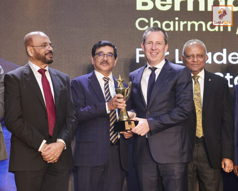 Nestlé Lanka Chairman and Managing Director, Bernie Stefan Honoured at the CEO of the Year Awards 2025