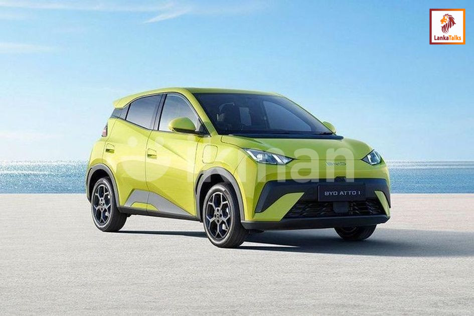 835 BYD ATTO 1s Land in Sri Lanka, Opening NEVs to a Wider Market