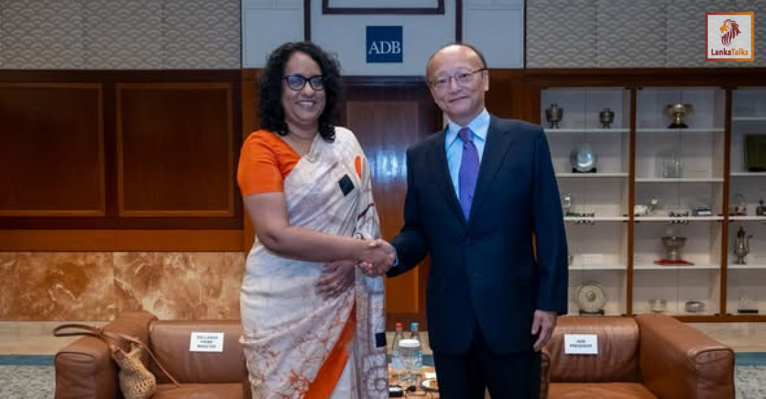 ADB Chief commends Sri Lanka’s efforts to stabilise the economy during meeting with PM Harini