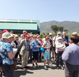 Large groups of farmers from Europe and Germany visits Ambewela Farms