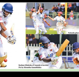 Ton-up Nemindu leads Nalanda fightback