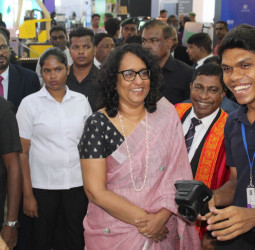 PM visits Marlbo Trading FLIR Technologies stall at INCO 2026